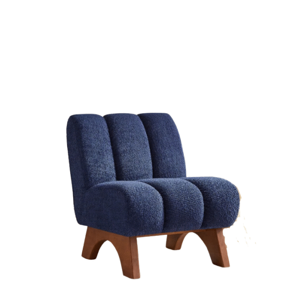Arton Accent Chair with a sturdy rubberwood frame, high-quality fabric upholstery, and plush foam padding, ideal for modern and premium homes in Pakistan and UAE.