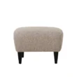 Ottoman image of Cloudhaven Boucle Chair with Ottoman