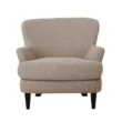 Front of Cloudhaven Boucle Chair with Ottoman