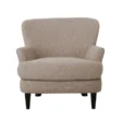 Front of Cloudhaven Boucle Chair with Ottoman