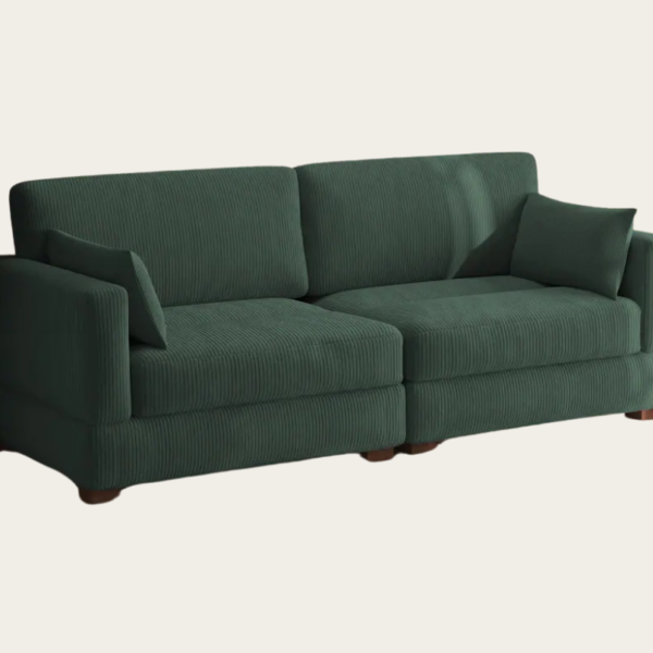 Corduroy Hunter Sofa 1 feature Side Image of Corduroy Hunter Sofa