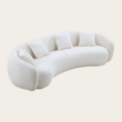 Left side zoomed image of Della Boucle Couch