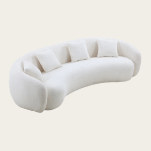 Left side zoomed image of Della Boucle Couch