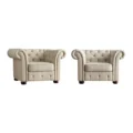 Front image of Eton Chesterfield Chair