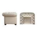 Different angles of Eton Chesterfield Chair