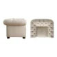 Different angles of Eton Chesterfield Chair