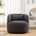 Feature image of Kinwell Upholstered Armchair in Black