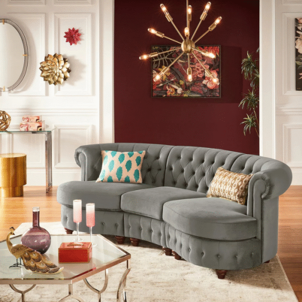 Stylish image of Noble Curved Sofa