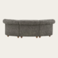 Back side of Noble Curved Sofa
