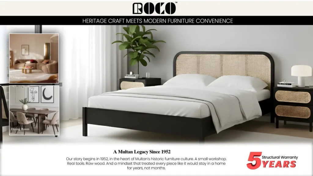 ROCO Interiors where heritage craft meets modern furniture convenience