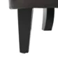 Zoomed leg image of Saville Leather Club Chair