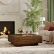 Styling Vista Veneer Coffee Table at home