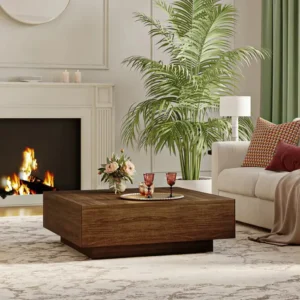 Styling Vista Veneer Coffee Table at home