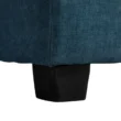 Amore Upholstered Sofa - Sturdy Wooden Leg Detail