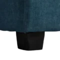 Amore Upholstered Sofa - Sturdy Wooden Leg Detail