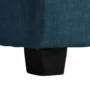 Amore Upholstered Sofa - Sturdy Wooden Leg Detail