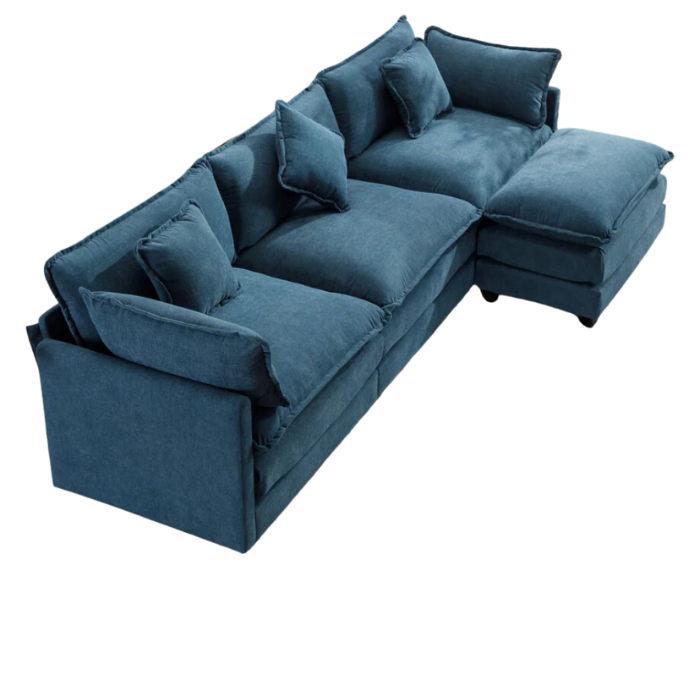 Side image of Amore Upholstered Sofa