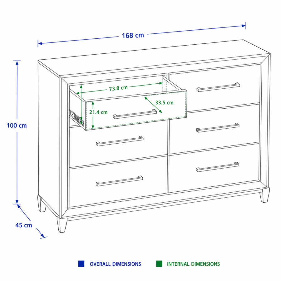 Aurelius-Bedroom-Set-Dresser-Dimension-Diagram Aurelius Bedroom Set Dresser Dimension Diagram