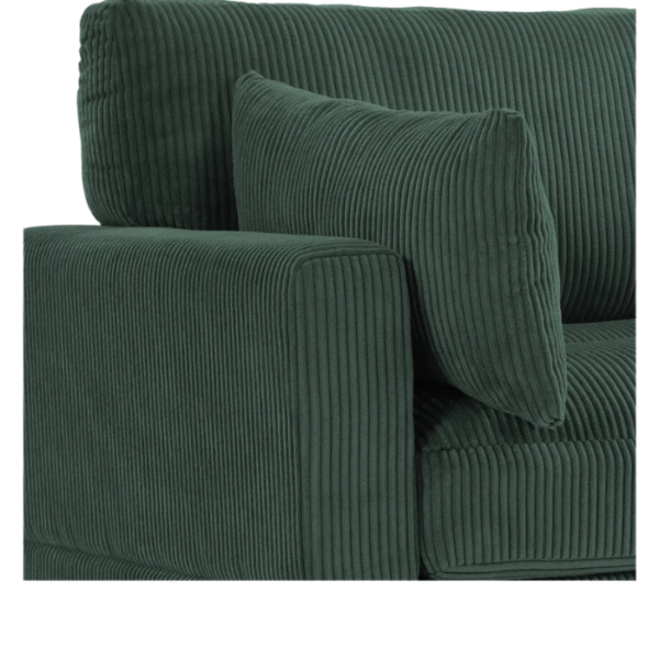 Corduroy Hunter Sofa (4) Zoomed Arm image of Corduroy Hunter Sofa