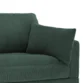 Corduroy Sofa – Soft Green Fabric Sofa with Ribbed Texture