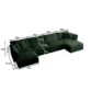 u shape sofa dimension