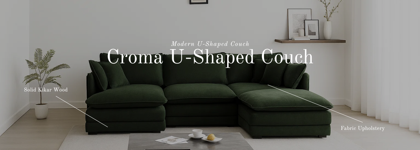 Croma U-Shaped Couch Banner