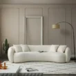 Della Boucle Sofa with background
