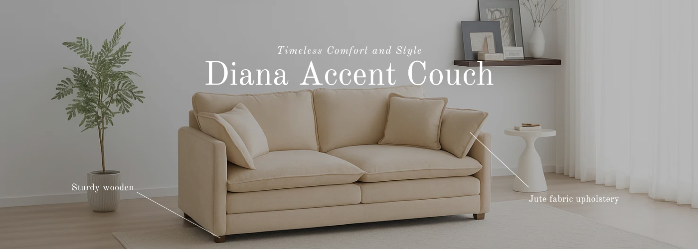 Diana Accent Couch Banner