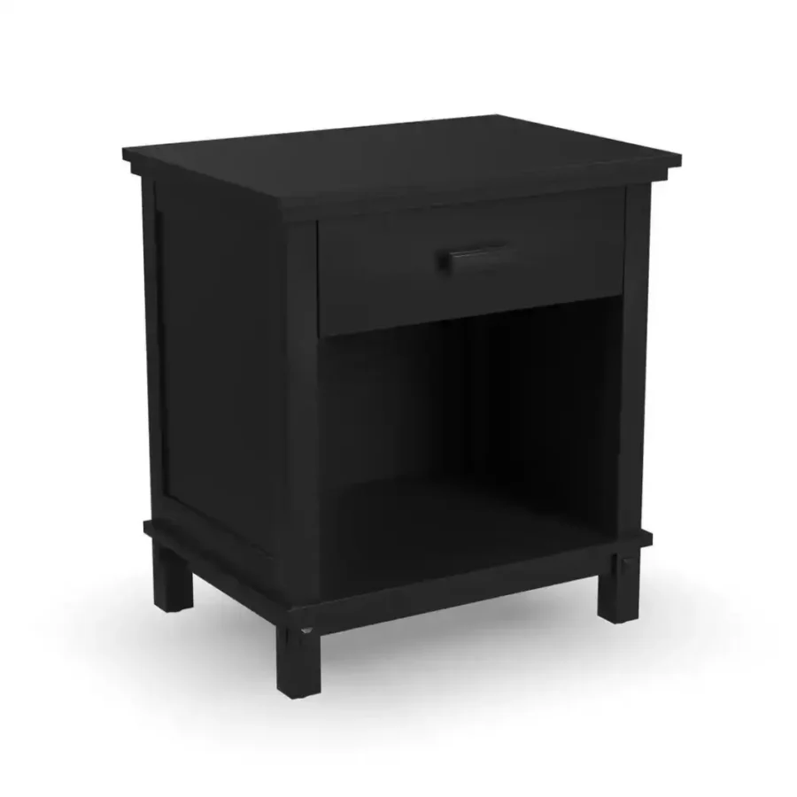Ebon Bedroom Set (6) Ebon Bedroom set (Side Drawer image only)