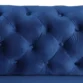 Gorten Velvet Sofa Blue Close up