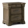 Kingston wooden bedside table