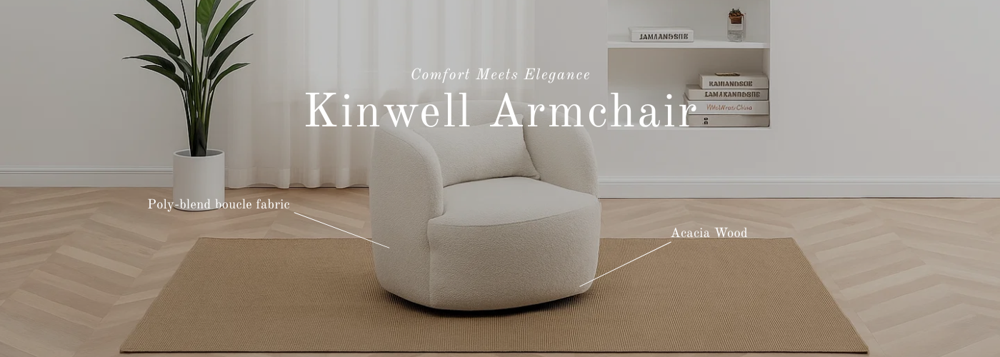 Kinwell Upholstered Armchair Banner