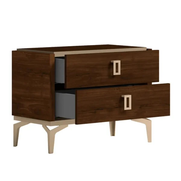 Lunova Bedroom Set (5) Lunova Bedroom Set modern bedroom furniture drawer, bedside table