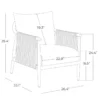 Tenor Accent Chair - Modern luxury accent chair with sleek design and comfortable seating
