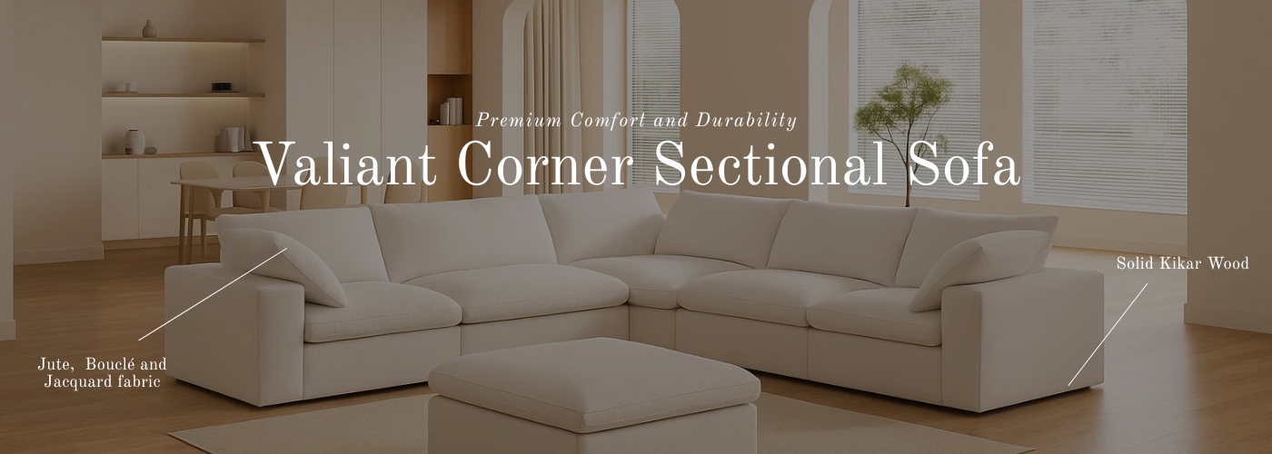 Valiant Corner Sectional Sofa Banner