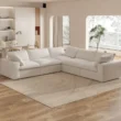 Valiant Corner Sectional Sofa (White) 3
