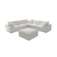 Valiant Corner Sectional Sofa (White) 5