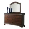 Traditional bedroom furniture Victoria Dresser Image