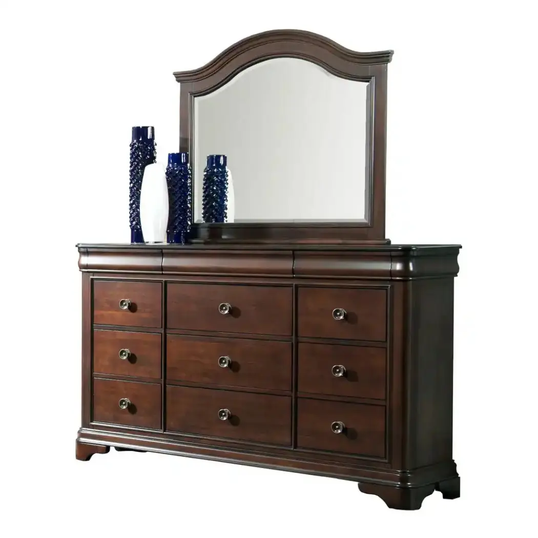 Traditional bedroom furniture Victoria Dresser Image