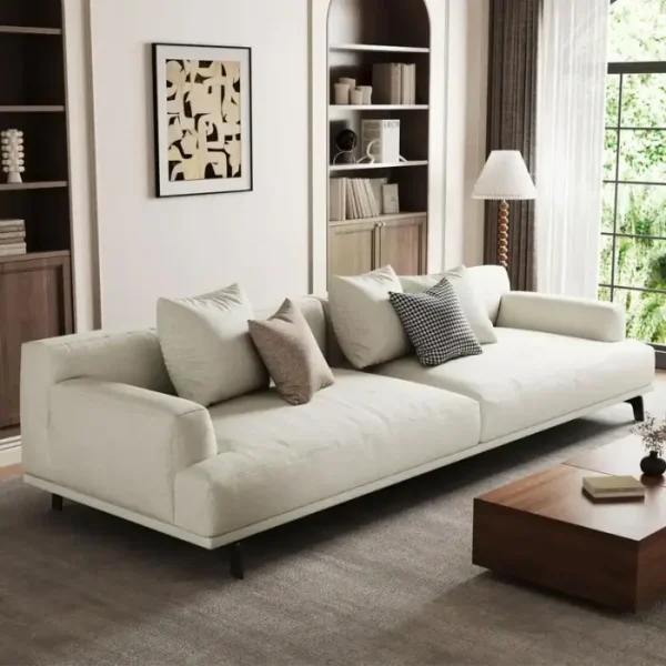 Wrekin Upholstered Sofa 1 Wrekin Upholstered Sofa front view with background
