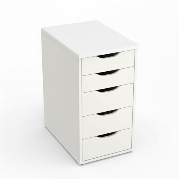 12 alex white drawer upper view