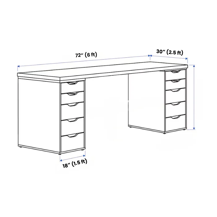 Alex-Desk-Dimensions 1 alex desk dimension image