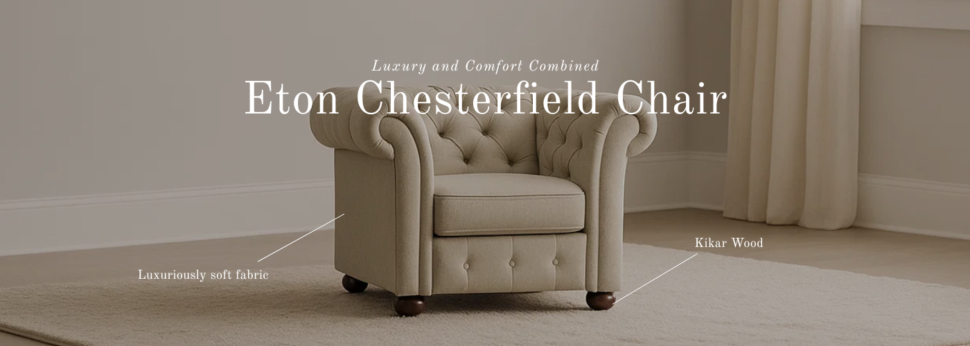 Eton Chesterfield Chair Banner