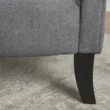 oslo wingback chair close view
