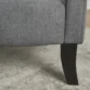 oslo wingback chair close view
