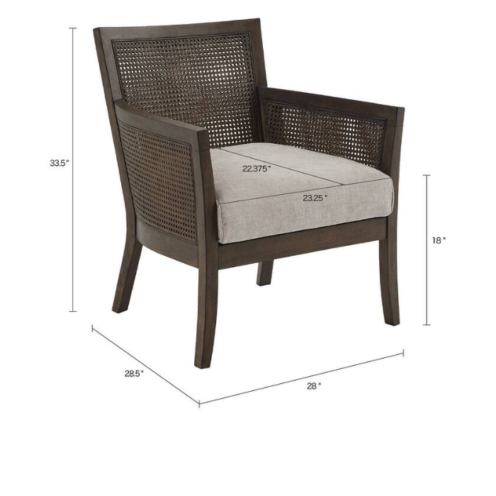 Canehurst Armchair dimensions