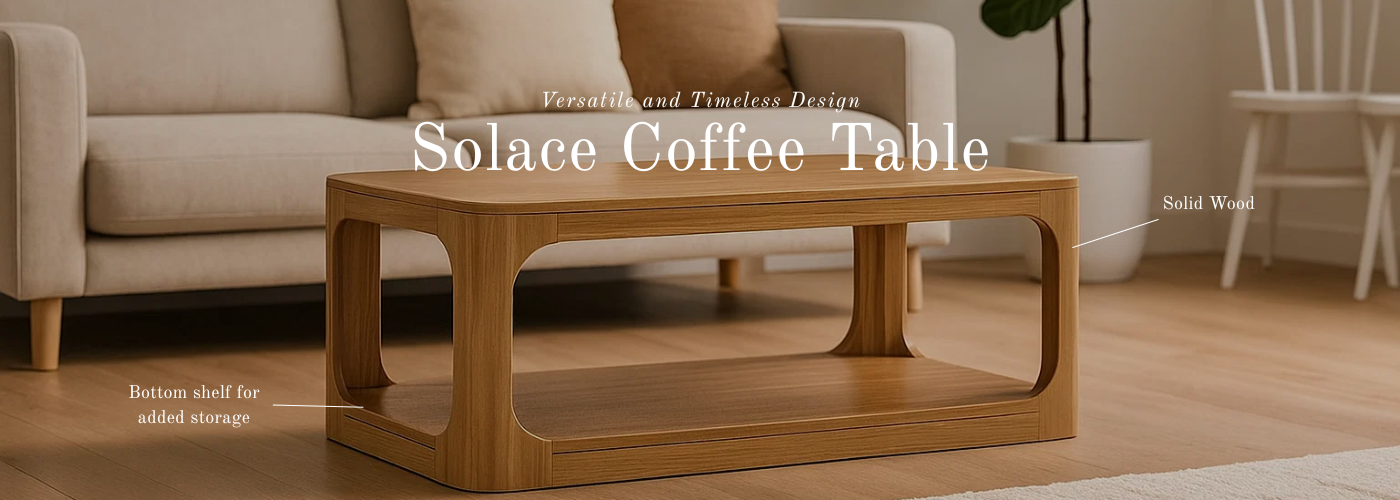 Solace Coffee Table Banner