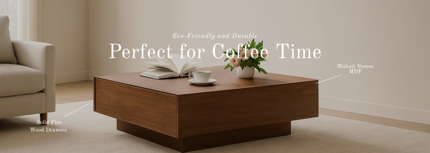 Vista Veneer Coffee Table Banner