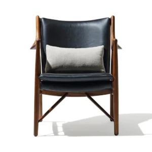 Incurve Leatherite Chair Black