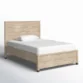 Single Bed Barnwood side view